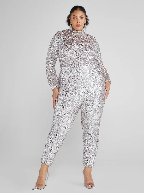 Krystal Sequin Catsuit