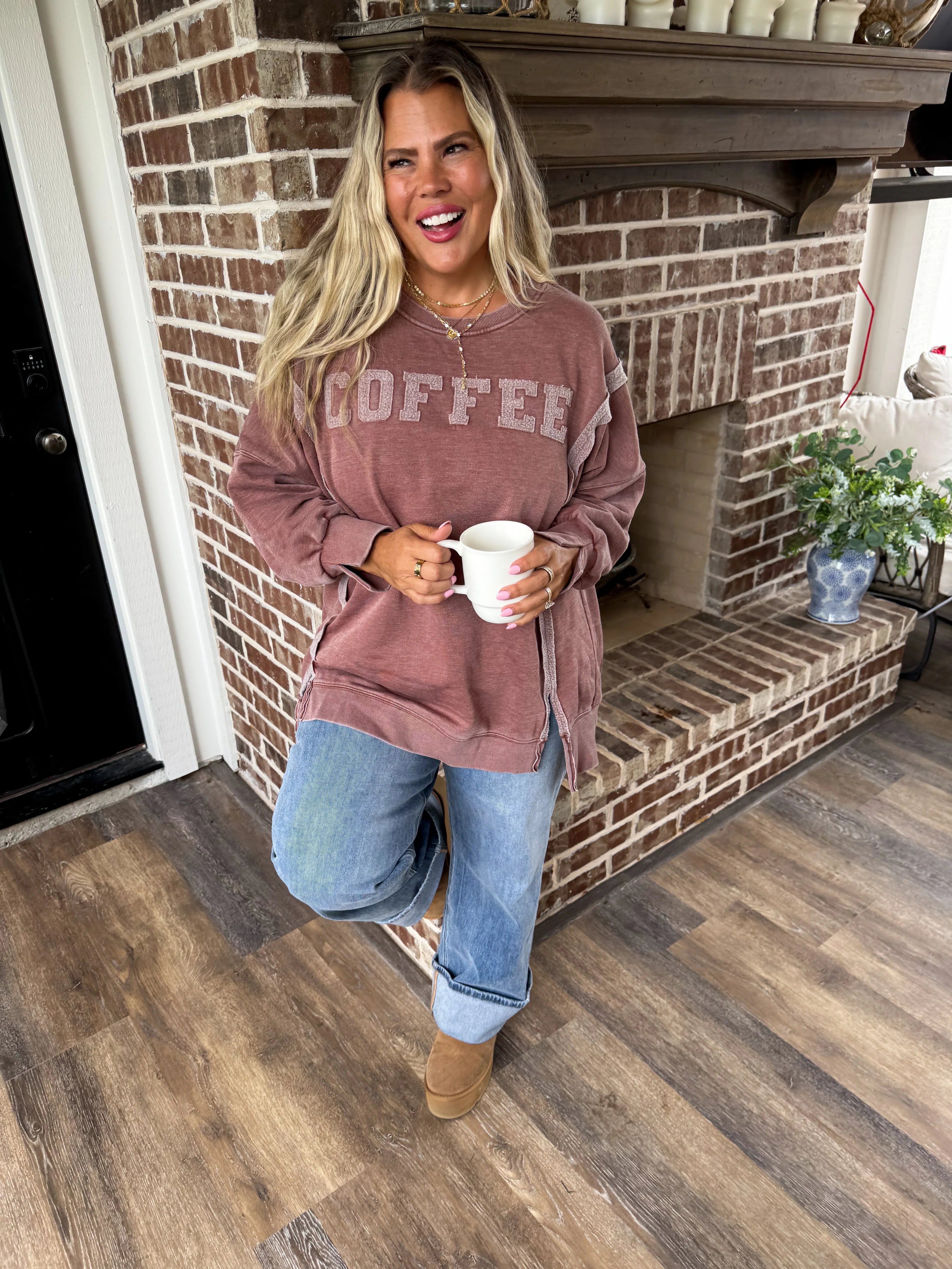 PRE-ORDER: Coffee Lovers Classic Crew Sweatshirt - Blakeley