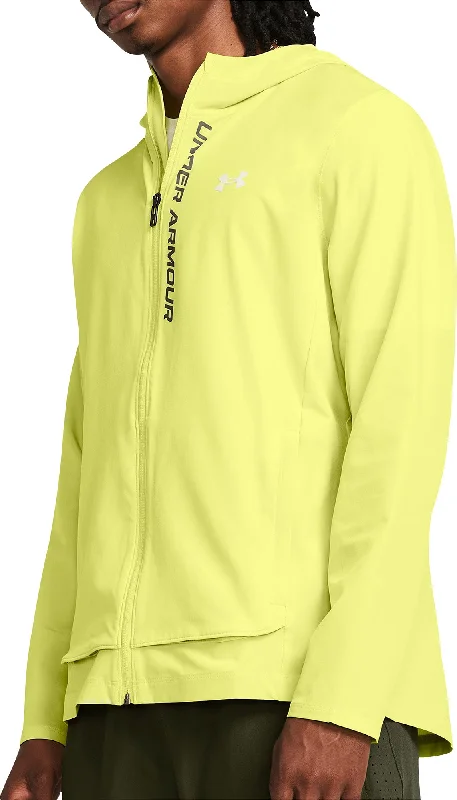 Under Armour OutRun The Storm Mens Running Jacket - Yellow