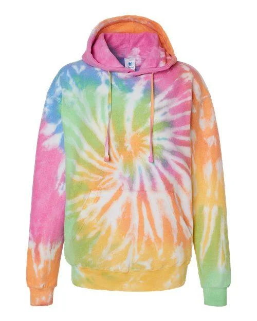 Colortone Tie-Dyed Cloud Fleece Hooded Sweatshirt 8600