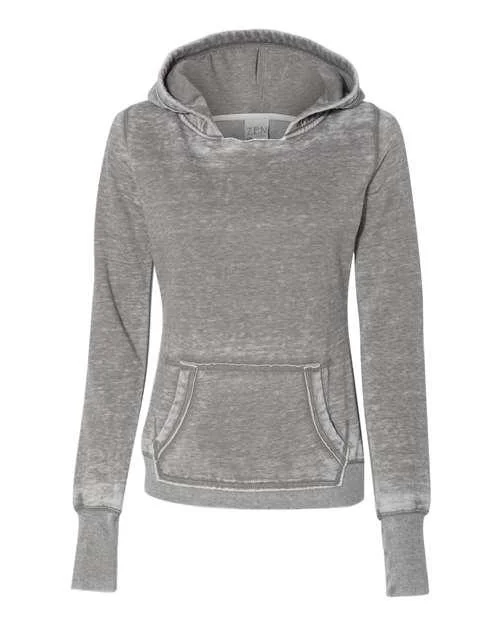 J. America Women's Zen Fleece Hooded Sweatshirt 8912