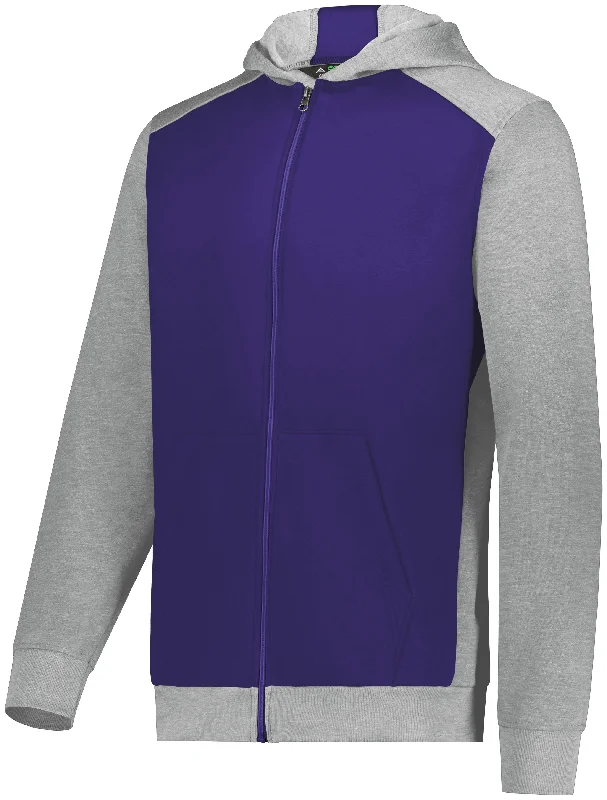 PURPLE/GREY HEATHER