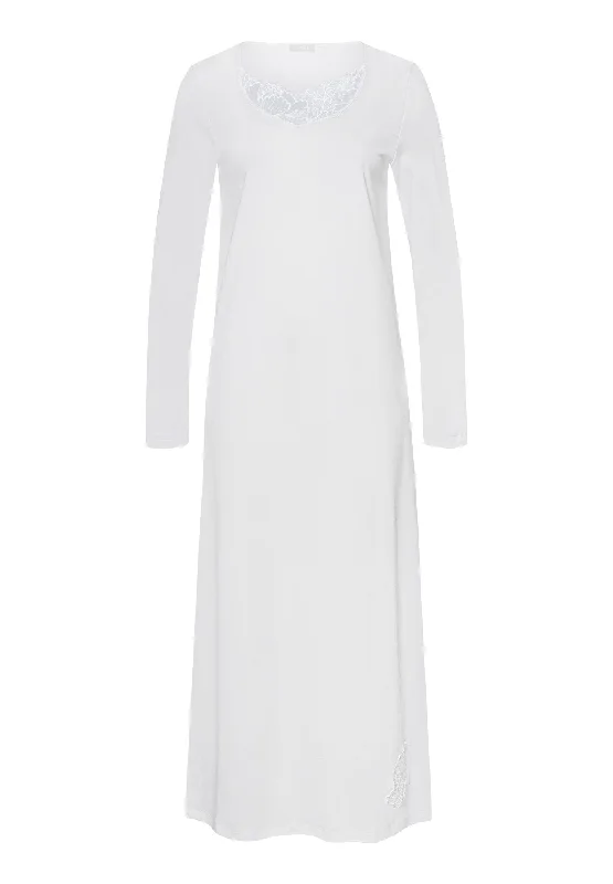 Anne Long Sleeve Nightgown 130cm | Off White 74893-102