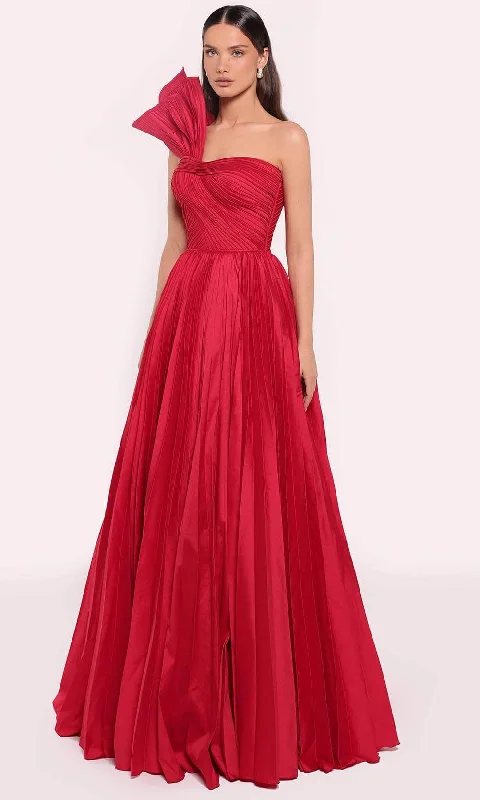 Tarik Ediz 98704 - Floor Length Textured Evening Gown