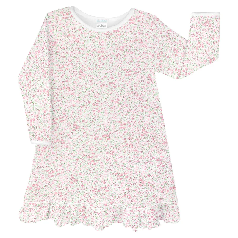 Roses Garden Printed Dress | Girl