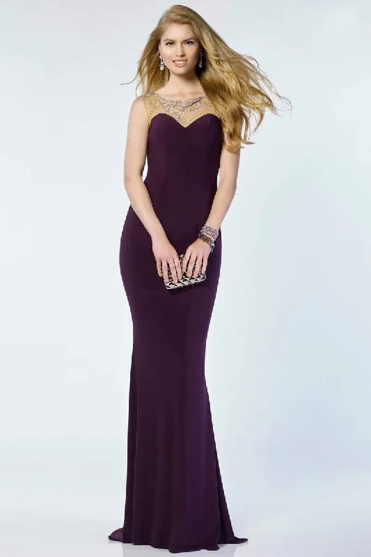 Alyce Paris 1217 - Beaded Illusion Formal Gown