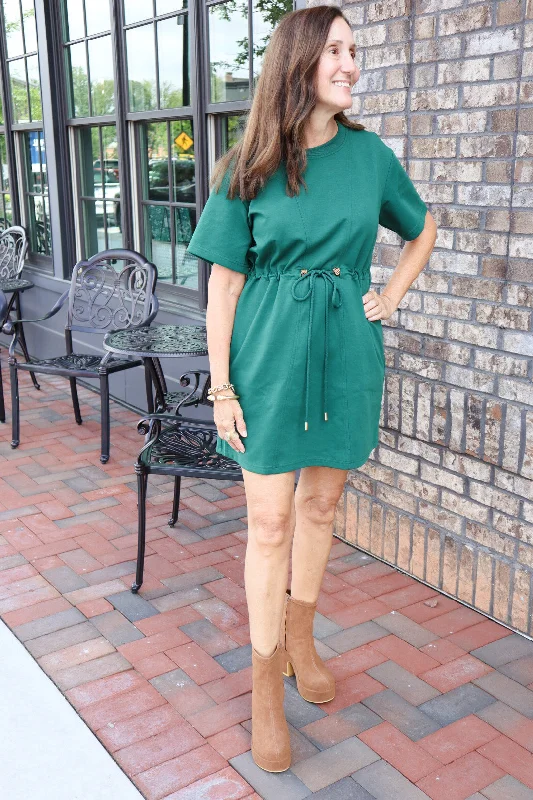 The Sara Dress - Green