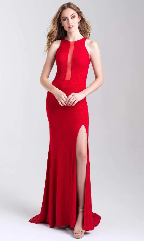 Madison James - 20-339SC Sleeveless Fitted Sheath Gown