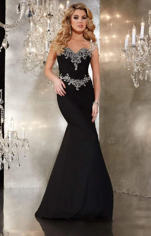 Panoply - 14670SC Sweetheart Sleeveless Sheath Gown