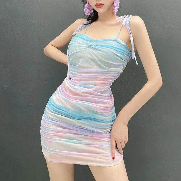 Pastel Rainbow Dress