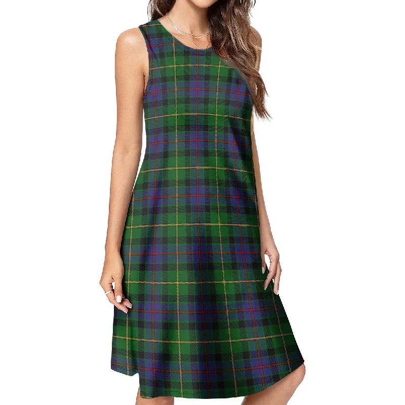 Tait Modern Tartan Womens Casual Dresses