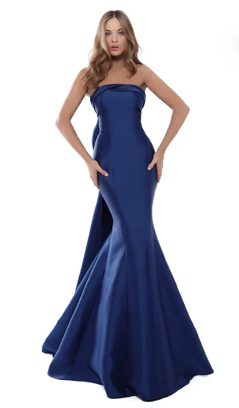 Tarik Ediz - Strapless Mermaid Evening Gown 50505