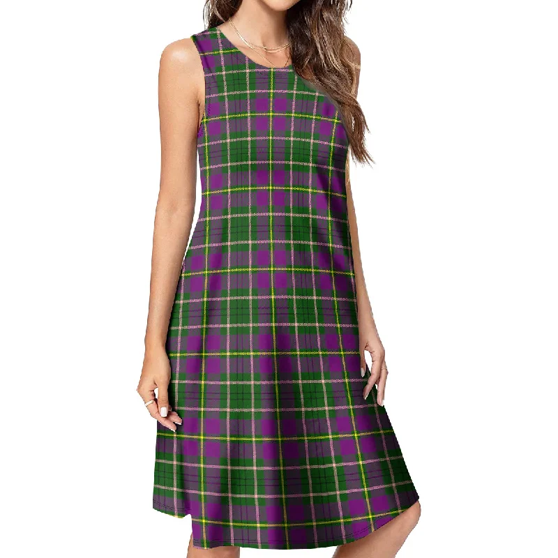 Taylor (Tailylour) Tartan Womens Casual Dresses