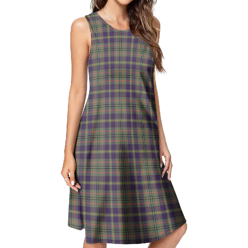 Taylor Weathered Tartan Womens Casual Dresses