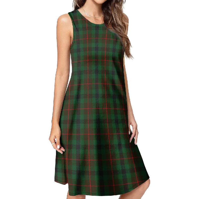 Tennant Tartan Womens Casual Dresses