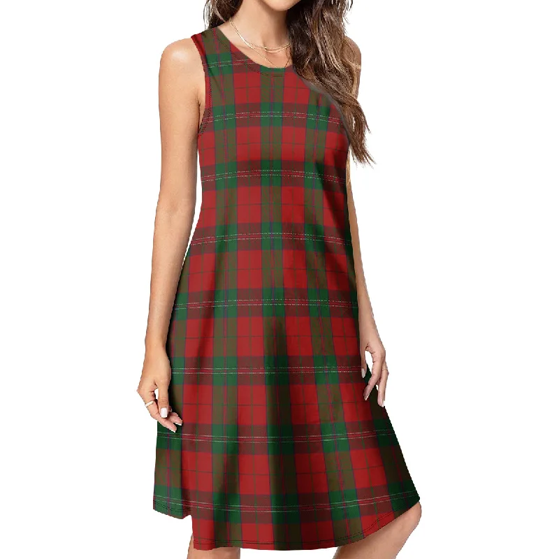 Thomas of Wales Tartan Womens Casual Dresses