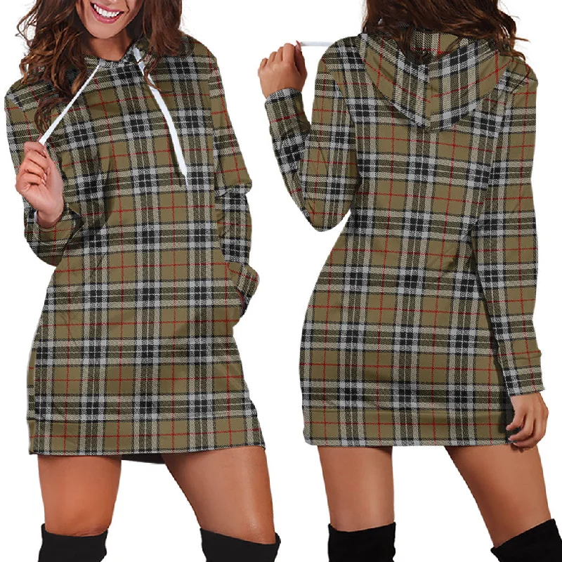 Thomson Camel Tartan Hoodie Dress