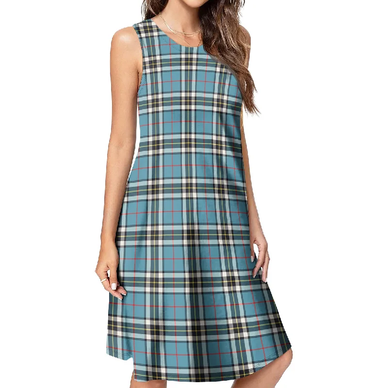 Thompson (Thomson) Tartan Womens Casual Dresses