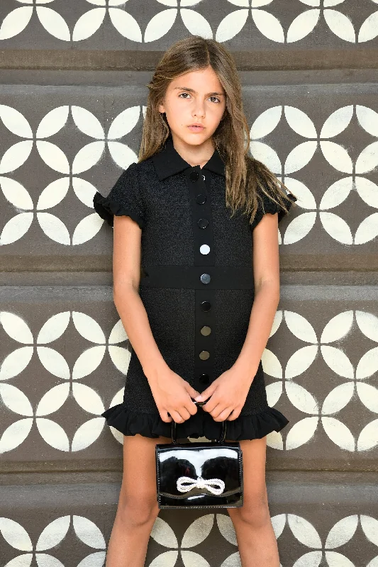 TWEEN CORDELIA BOUCLE OCCASION DRESS