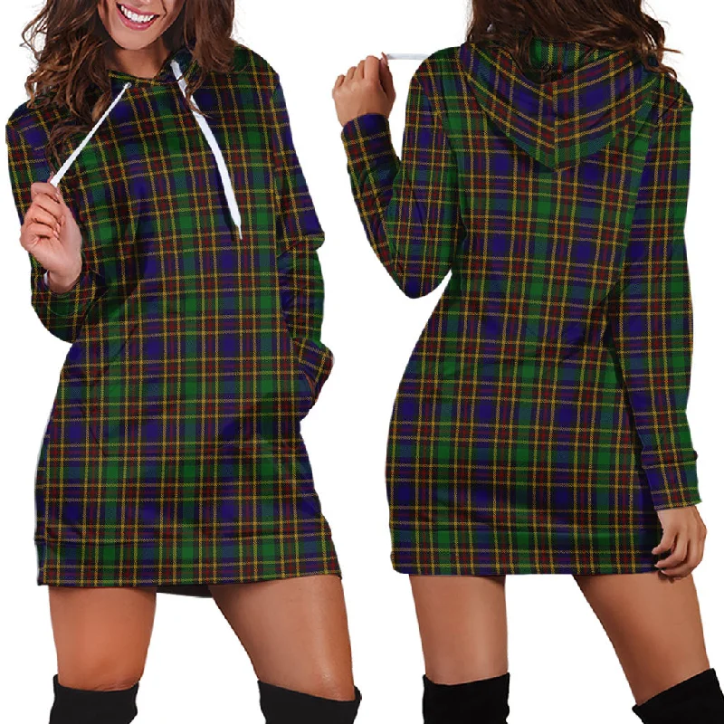 Vosko Tartan Hoodie Dress