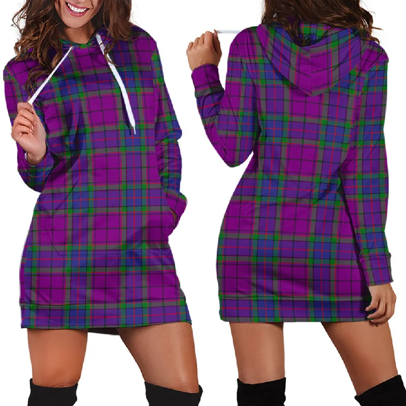 Wardlaw Modern Tartan Hoodie Dress