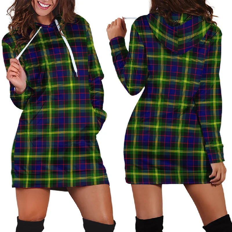 Watson Modern Tartan Hoodie Dress