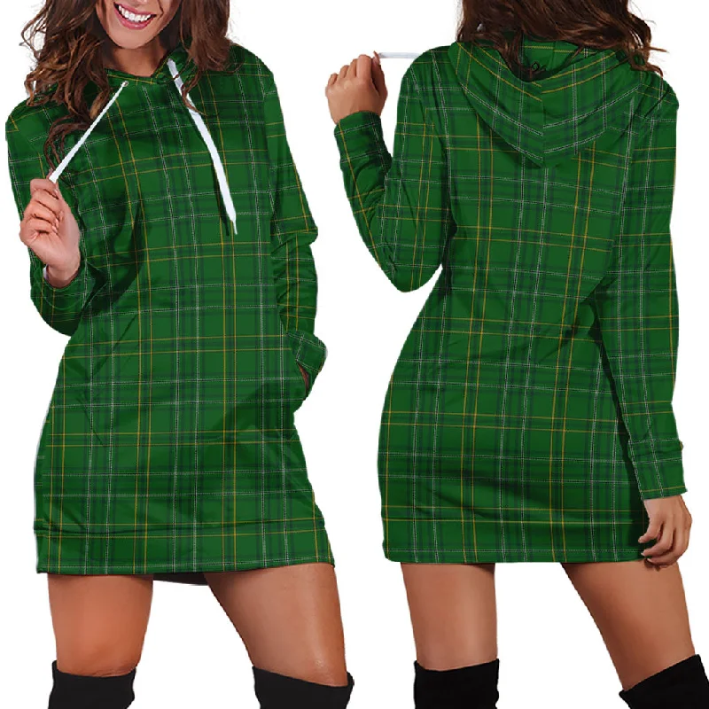 Wexford County Ireland Tartan Hoodie Dress