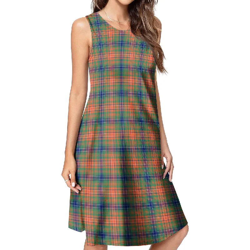 Wilson Ancient Tartan Womens Casual Dresses