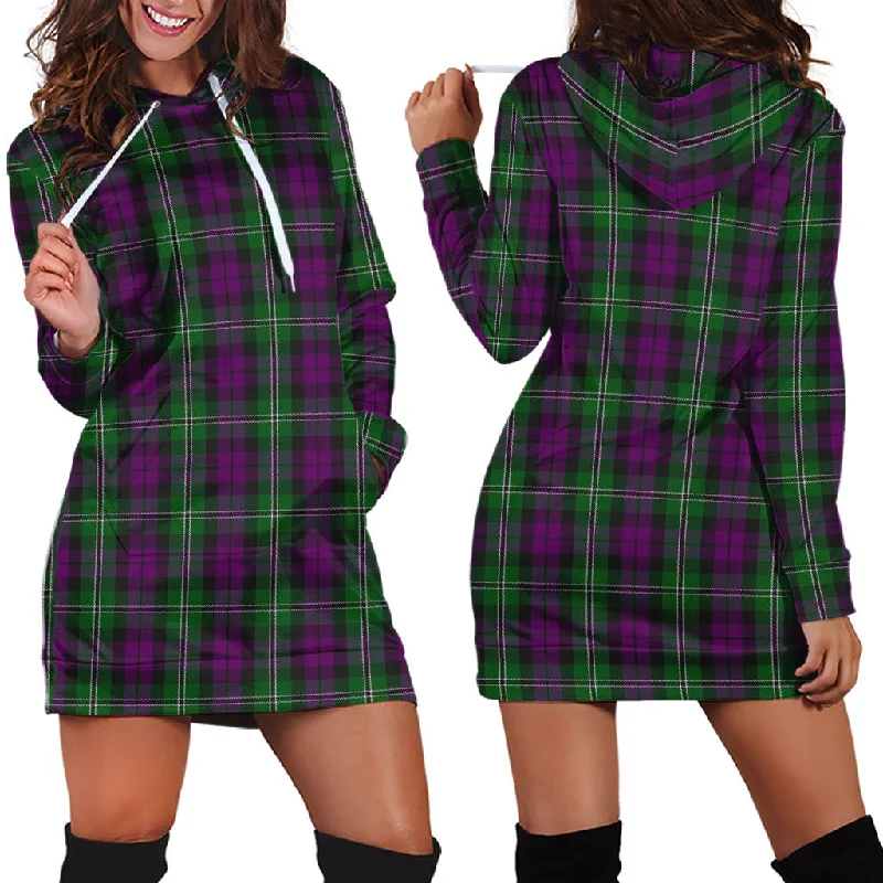 Wilson Tartan Hoodie Dress