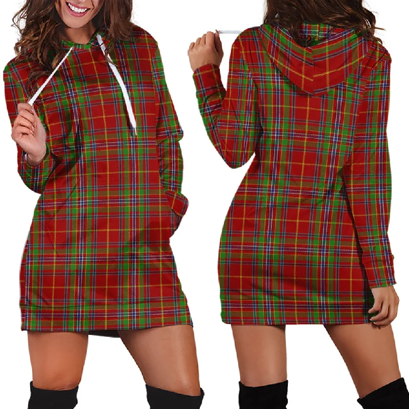 Wren Tartan Hoodie Dress