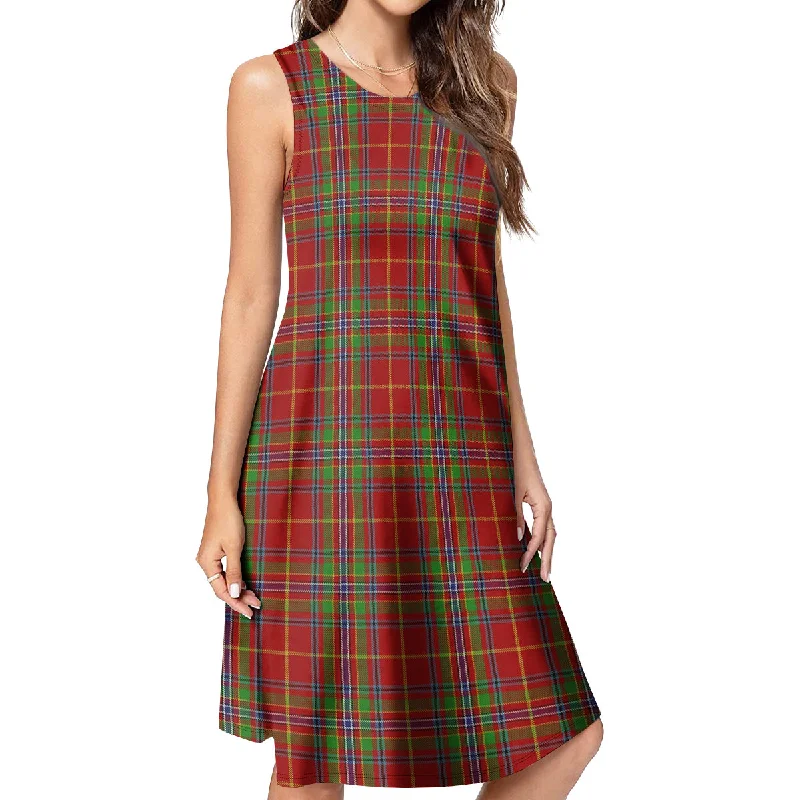 Wren Tartan Womens Casual Dresses