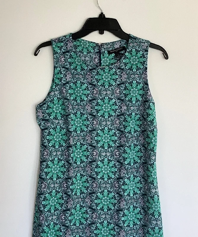 Dress Casual Midi By Banana Republic In Blue, Size: 4