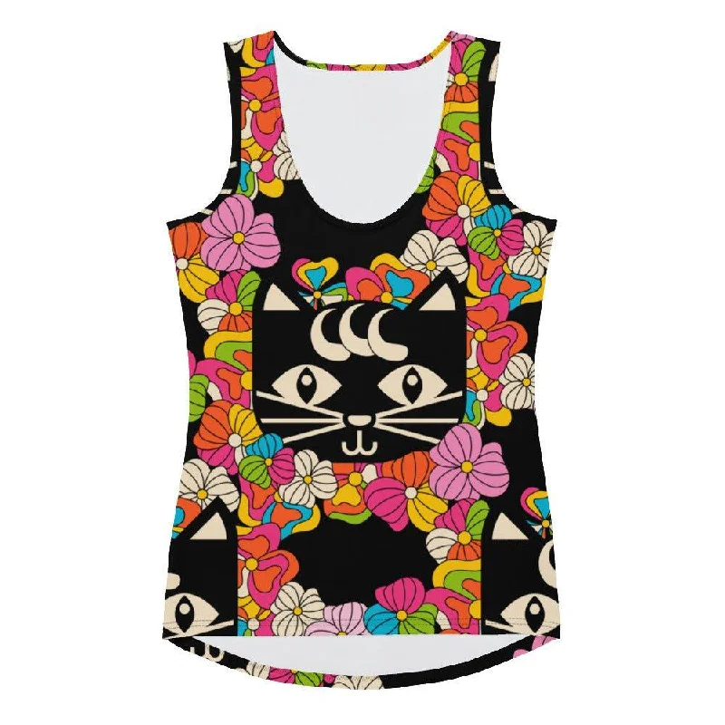 MAGICAT black - Tank Top for cat lovers