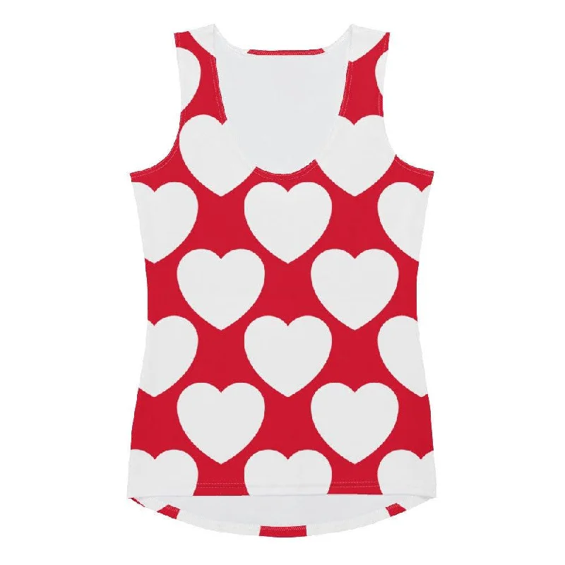 ELLIE LOVE red white - Tank Top